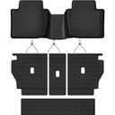 AUXKO All Weather Floor Mats Cargo Mat with Backrest Mat for Mazda CX5 2026