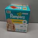 Pampers Baby Wipes Sensitive, Water Based Hypoallergenic and Unscented 504 Total (6 Flip-Top Packs)
