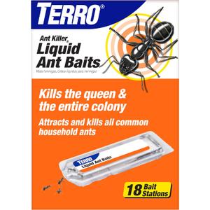TERRO T300-3SR Liquid Ant Killer  3 Pack Terro Liquid Ant Baits (18 Bait Stations)