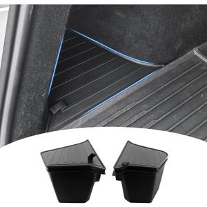 Rear Trunk Storage Bins With Lids for Tesla Model Y Juniper