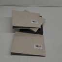 Lanpn Photo Album Scrapbook 8x8, Linen Cover Wreath Design Top Load 3 Ring Folder Binder Photobook Photo Book 8 x 8 inch with 30 Plastic Sleeves 60 Pages Beige