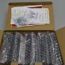 Solar Fence Lights Outdoor - 2700/4000/6000K 3 Mode, 8 Pack Solar Fence Lights Outdoor Waterproof LED, Fence Light Solar Powered for Outside, Backyard, Railing, Step, Patio,Wall and Home Improvement