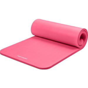 Retrospec Solana Yoga Mat 1" Thick w/Nylon Strap for Men & Women - Non Slip Exercise Mat for Home Yoga, Pilates, Stretching, Floor & Fitness Workouts