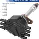 Hei Ignition Distributor with Cap & Rotor Compatible with Chevy GMC 4.3L V6 Vortec 1996-2007, Replace OEM 12570426 1103417 1104078 1103976 1103917 12598210 93441559