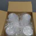 Turbo Bee 12oz Plastic Cups 300 PackDisposable Clear Drinking Cups for Home, School, Office & EventsTransparent Tumblers for Drinks, Samples & Commercial Use