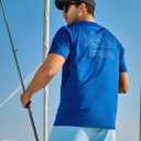 NORTHYARD Mens Swim Shirt Rash Guard UPF 50+ Quick Dry Short Sleeve Fishing Shirts Sun Protection Shirt Beach Water Swimming