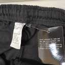 Zoulee Men's Casual Cotton Jogger Sweatpants Zipper Front Pants (X-Large, Thick Black)