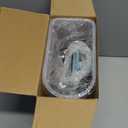 TBMax Dog Food Storage Container 5-7 lbs, Airtight Cat Food Container with Large Spout & Measuring Cup, Pet Food Storage Dispenser for Kibble Storage, Dog Treat Bird Seed Container -Light Blue (6 Qt)