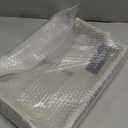 Decorative Tray for Coffee Table, Serving Tray with Handles for Ottoman, 16"x12" Large Rectangular Tray Leather Serving Trays for Home Decor, Living Room, Kitchen, Bedroom - Cool Gray