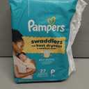 Pampers Baby Diapers  Swaddlers  Size P1, 27 Count, Ultra Absorbent Disposable Preemie Diaper