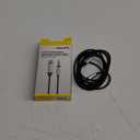 acoustix 6ft Braided Auxiliary Audio Cable, USB C to 3.5 mm connector