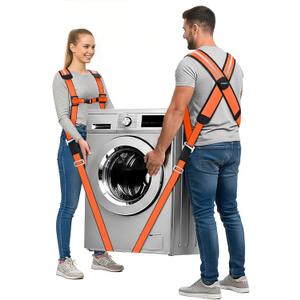 Ytonet Moving Straps, 2-Person Lifting and Moving System, X-Shaped Back Padded Movings Straps for Lifting Appliance, Furniture Strap Move Heavy Objects Up to 800lbs for Mattresses, Refrigerator, Sofa