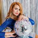 2 Pack 7.87 Inch Silver Mirror Disco Ball - Reflective Hanging Party Decoration with Secure String for Home Bands Weddings Birthdays New Year & Party Favors