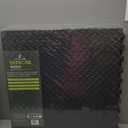 ProsourceFit Puzzle Exercise Mat  in, EVA Interlocking Foam Floor Tiles for Home Gym, Water-Resistant Mats Workout Equipment, Floor Padding for Kids, Black, 24 in x 24 in x  in, 48 Sq Ft - 12 Tiles