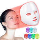 Yahi Red Light Therapy Mask for Face, 7-1 Colors LED Facial Skin Care Mask, Led Face Mask Light Therapy