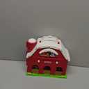 Musical Red Barn Farm Animal Toys with Tails Baby Book, Educational Preschool Farm Animals Finger Puppet for Toddlers 1-3, Montessori Learning Toys Christmas Birthday Gift for Boys Girls 12-18 Months