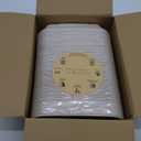 bloomoon 100 Pack 32 oz Large Paper Bowls, Chipo-tle Style Disposable Bowls for Burrito, Nacho, Taco Salad, Baked Potato, Nacho Bar Supplies for Party, 100 BOWLS ONLY (32 fl oz Rectangle (8.46 x 6.14 x 1.92 inch))