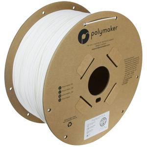 Polymaker Matte PLA Filament Matte Cotton White 1.75mm 3kg 3D Printing Filament, PolyTerra 3D Printer PLA Filament