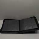 Card Binder 12 Pocket,Trading Card Binder Holds up to 1200 Cards with 50 Sleeves,Zipper Card Holder Album Compatible with TCG Card/Game Cards/Sports Card (Black)