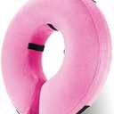 Katoggy Inflatable Dog Collar, Soft E-Collars for Dogs After Surgery, Adjustable Blow up Donut Dog Cone Collar for Small Dogs and Cats