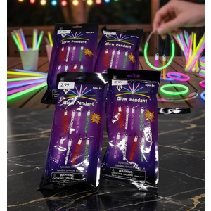 8 Pieces Glow Pendant (5 Pack)
