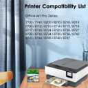 Compatible Ink Cartridge Replacement for HP 952XL 952 XL Ink Cartridges Combo Pack to use with HP Officejet Pro 8710 7740 8720 8715 8210 8703 8702 Printers (Black Cyan Magenta Yellow)