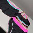 popvil High Waisted Bikini Sets for Women Tummy Control Swimsuits 3 Piece Bathing Suits Neon Swimwear with Skirt 2026 L