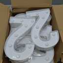 Graduation Decorations 2026 Deals-8 LED Long Marquee Light Up Letters 'Grad 2026' - Graduation Party Decor for Kindergarten Preschool High School College Graduation