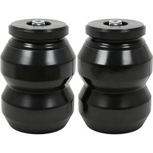 Rubber Helper Spring Kit DR1500DQ Compatible with Dodge Ram 1500 2WD 4WD 2009-2024 Qaud& Crew Cab Rear Suspension Enhancement System Rated Load 8600 lbs