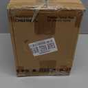 Chefman Electric Kettle with Temperature Control, 5 Presets LED Indicator Lights, Removable Tea Infuser, Glass Tea Kettle & Hot Water Boiler, 360 Swivel Base, BPA Free, Stainless Steel, 1.8 Liters