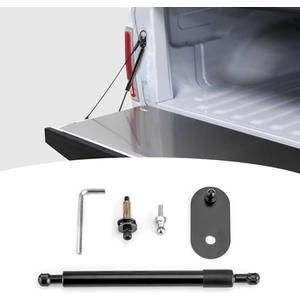 Wsays Tailgate Assist Shock Black Steel Compatible with Dodge Ram 1500 2500 3500 Classic 2002-2018