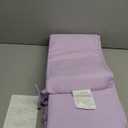BreathableBaby Breathable Mesh Liner for Full-Size Cribs, Classic 3mm Mesh, Lavender (Size 4FS Covers 3 or 4 Sides)