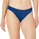Amazon Essentials Women's Classic Bikini Swimsuit Bottom, M, Deep Blue