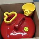 Eagle 5 Gallon Type I Red Safety Gas Can for Gasoline