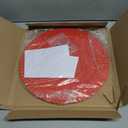 [2 Pack] 11.5" Metal Bird Feeder Rain Guard - Red Umbrella Cover Dome Shield - Value Set Weather Baffles for Hummingbird and Oriole Feeders