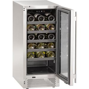 Marvel Northland Collection 15 Undercounter Refrigerator, 5 Full-Extension Racks, Stores up to 25 Bottles, Indoor/Outdoor Rated