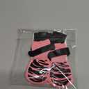 DOK TigerToes Premium Non-Slip Dog Socks for Hardwood Floors - Extra-Thick Grip That Works Even When Twisted - Prevents Licking, Slipping, and Great for Dog Paw Protection (Sassy Pink, Small)