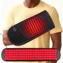 Red Light Therapy for Hands, Light Therapy Glove for Arm Finger Wrist, Infrared Light Therapy & Red Light Therapy for Body, Dual Wavelength Belt 150 LEDs