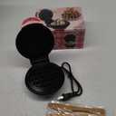 Mini Waffle Maker(Heart),Small Waffle Maker Keto,Mini Wafflera Iron for Kids Family and Individuals,4'' Non Stick Cooking Plates with Fast & Even Heating,(Pink)