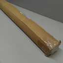 No Tools No Drill Cordless Roman Shades for Indoor Windows 100% Blackout, for Window Size 36" W 64" H White