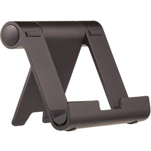 Amazon Basics Multi-Angle Portable Stand for iPad Tablet, E-reader and Phone - Black
