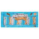 Feastables MrBeast Peanut Butter Milk Chocolate Chocolate Bar, Full Size Bar for Adults & Kids, Candy Bars, Snacks, Gifts, & Dessert, Fairtrade Cocoa, 1.24 Oz Each, 5 Count BB Date 11/Jan/26
