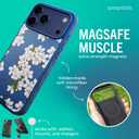 Smartish iPhone 17 Pro Max MagSafe Case - Gripmunk Magnetic Slim Case [Lightweight + Protective] Thin Grip Cover with Microfiber Lining - Shockproof for Apple iPhone 17 Pro Max - Very Cherry Blossom
