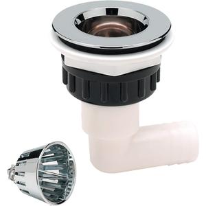 Forespar Drain Fitting (2" drains) 90 Degree for 1" Hose Forespar Drain Fitting (2" drains) 90 Degree for 1" Hose