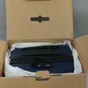 LEVEL8 Carry on Luggage Airline Approved, Carry-on Suitcases with Wheels, Lightweight Hardside Luminous Textured Luggage for Travel with Tsa Lock, 20 Inch, Navy