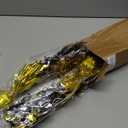 4 Pcs Graduation Table Centerpieces Metallic Plastic Gleam Burst Centerpiece Black Gold Graduation Cap Glitter Foil Centerpiece for 2026 Congrats Grad Party Decoration