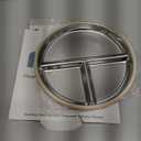 Stainless Steel Baby Plate with Suction, 9 Divided Toddler Plates with Removable Silicone Sleeves for Kids, Non-Toxic Non-Slip Unbreakable Dishwasher Safe Dinnerware Set of 2, Pink & Beige