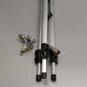 YAMATIC Impact Sprinkler on Adjustable Tripod Base, 360 Degree Large Area, Heavy Duty Adjustable Pulsator Sprinkler for Lawn, Yard and Grass Irrigation, Spray up to 20-90ft(Zinc Head) (1 Pack)