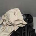 STO STO Laundry Hamper 3 Section, 120L Rolling Laundry Sorter Cart with Removable and Washable Liner Bag, Clothes Hamper with Wheels and Metal Handle for Laundry Room and Bedroom (Beige)