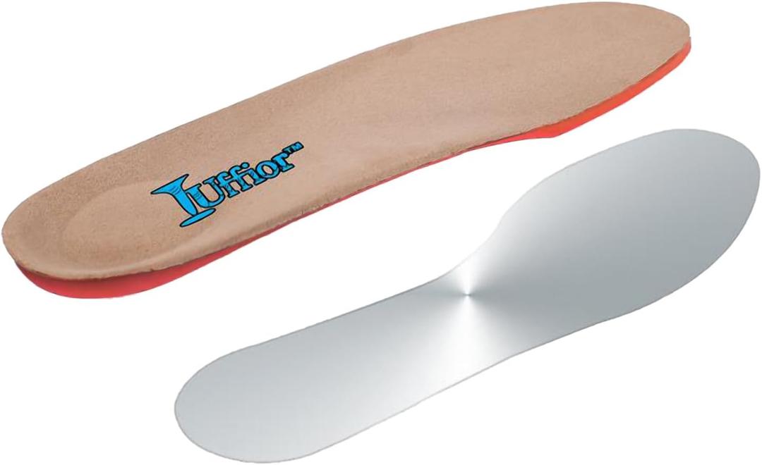 Puncture Resistant Flexible Steel Plate Nail Proof Arch Support Men & Women Supportive Insoles Inserts Personal Protective Equipment (PPE) Comfort Protection for Safety Work Shoes Boots (S)